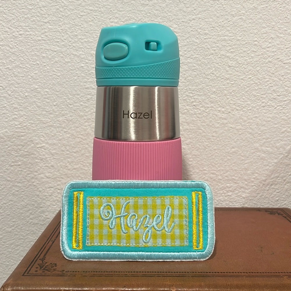 Pottery Barn Astor Bottle Brand New Personalized Hazel